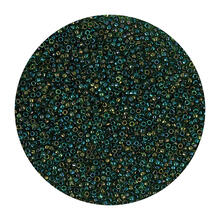 Rocailles-Perlen Itoshii Mini, 1,5 mm, 10 g, Gr�n Transparent