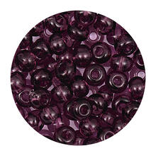 Rocailles-Perlen Itoshii, 4,5 mm, 17 g, Lila Transparent