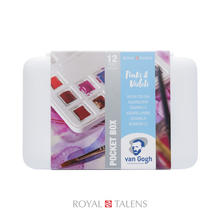 Van Gogh Aquarell Pocketbox, 12 N�pfe, Rosa