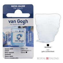 Van Gogh Aquarellfarbe, Deckwei�, 1/2 Napf