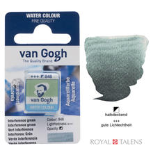 Van Gogh Aquarellfarbe 1/2 Napf Interferenz Gr�n