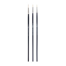 NEU Van Gogh �l- & Acrylpinsel, Schweineborste Rund, langer Stiel, 3er Set, No. 2, 4, 6
