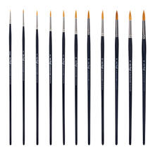 NEU Van Gogh �l- & Acrylpinsel, Synthetik Rund, langer Stiel - Verschiedene Gr��en
