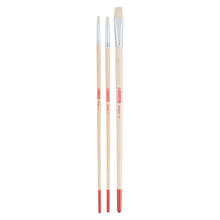 NEU ArtCreation �l- & Acrylpinsel, Schweineborste Flach, 3er Set, No. 4, 8, 16