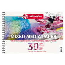 Art Creation Mixed-Media, 30 Blatt - Verschiedene Gr��en