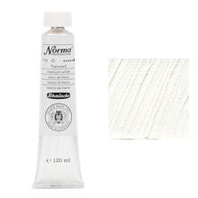 Schmincke Norma Professional, 120ml, Titanwei�
