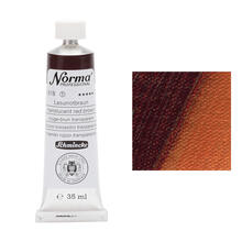 Schmincke Norma Prof. 35ml Lasurrotbraun