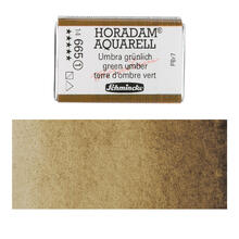 Horadam Aquarell, Umbra gr�nlich 1/1 N�pfchen