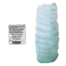 NEU Horadam Aquarell Super Granulation, 1/2 N�pfchen, Gletscher Gr�n