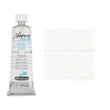 NEU Schmincke Norma BLUE, wasservermalbare �lfarbe, 35 ml, Titanwei�