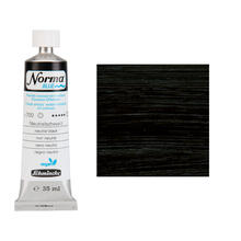 NEU Schmincke Norma BLUE, wasservermalbare �lfarbe, 35 ml, Neutralschwarz