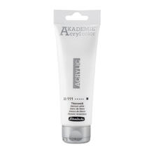 Akademie-Acryl 120ml, Titanwei�