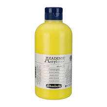 SALE Akademie-Acryl 500ml, Zitronengelb