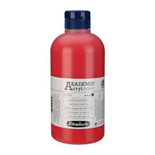 SALE Akademie-Acryl 500ml, Kadmiumrotton