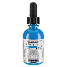 Schmincke Acryl Color Ink 50ml, Prim�r Cyan