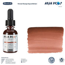 Schmincke AQUA DROP, fl�ssige Aquarellfarbe 30ml, Siena gebrannt
