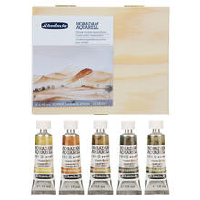 NEU Horadam Aquarell Super Granulation, Holzkasten W�ste, 5 x 15 ml