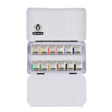 Akademie-Aquarellkasten No. 1, 12 1/2 N�pfchen