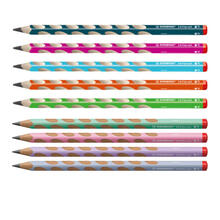 STABILO EASYgraph, Ergonomischer Bleistift f�r Rechtsh�nder, HB - Verschiedene Farben
