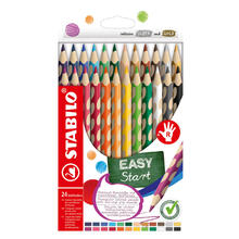 STABILO EASYcolors, Ergonomischer Buntstift f�r Rechtsh�nder, 24er Etui