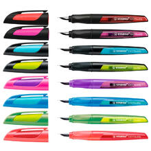 STABILO EASYbuddy, Ergonomischer Schulf�ller, Linksh�nder-Feder L - Verschiedene Farben