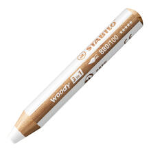 STABILO woody 3 in 1: Buntstift / Wasserfarbe / Wachsmalstift, Wei�