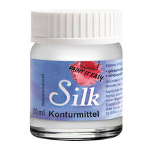 NEU PAINT IT EASY B�gelfarbe / Seidenmalfarbe/ Konturmittel, 50 ml, Farblos
