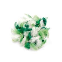 SALE Deco-Federn, Gr�n-sortiert, 2g