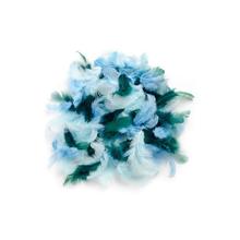 SALE Deco-Federn, T�rkis-sortiert, 2g