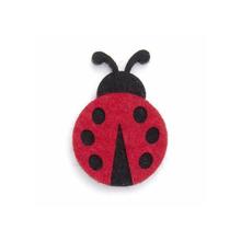 Filzmarienk�fer, Rot, 2,5x4 cm, 8 St�ck