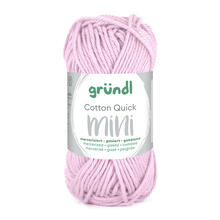 NEU Baumwollgarn / H�kelgarn, Cotton Quick Mini, 15 g, Rose