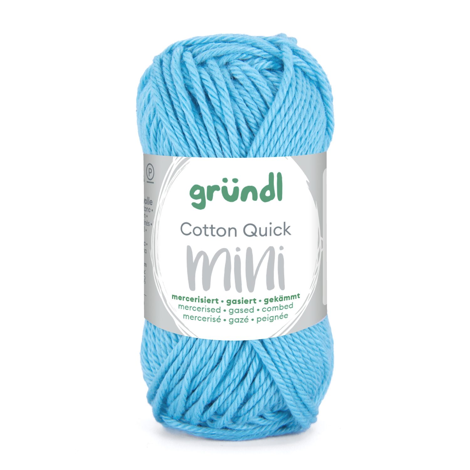 NEU Baumwollgarn / H�kelgarn, Cotton Quick Mini, 15 g, Wasserblau