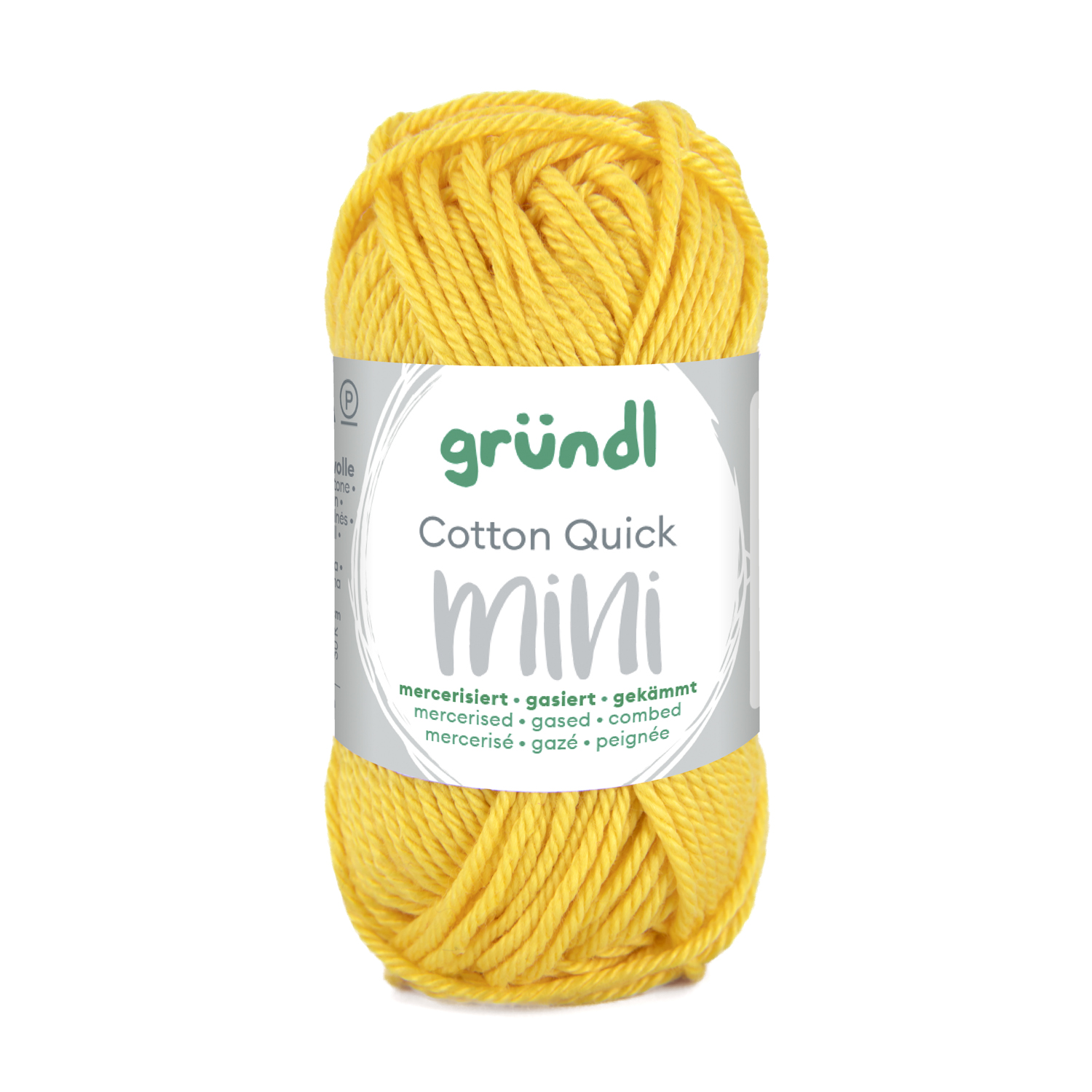 NEU Baumwollgarn / H�kelgarn, Cotton Quick Mini, 15 g, Maisgelb