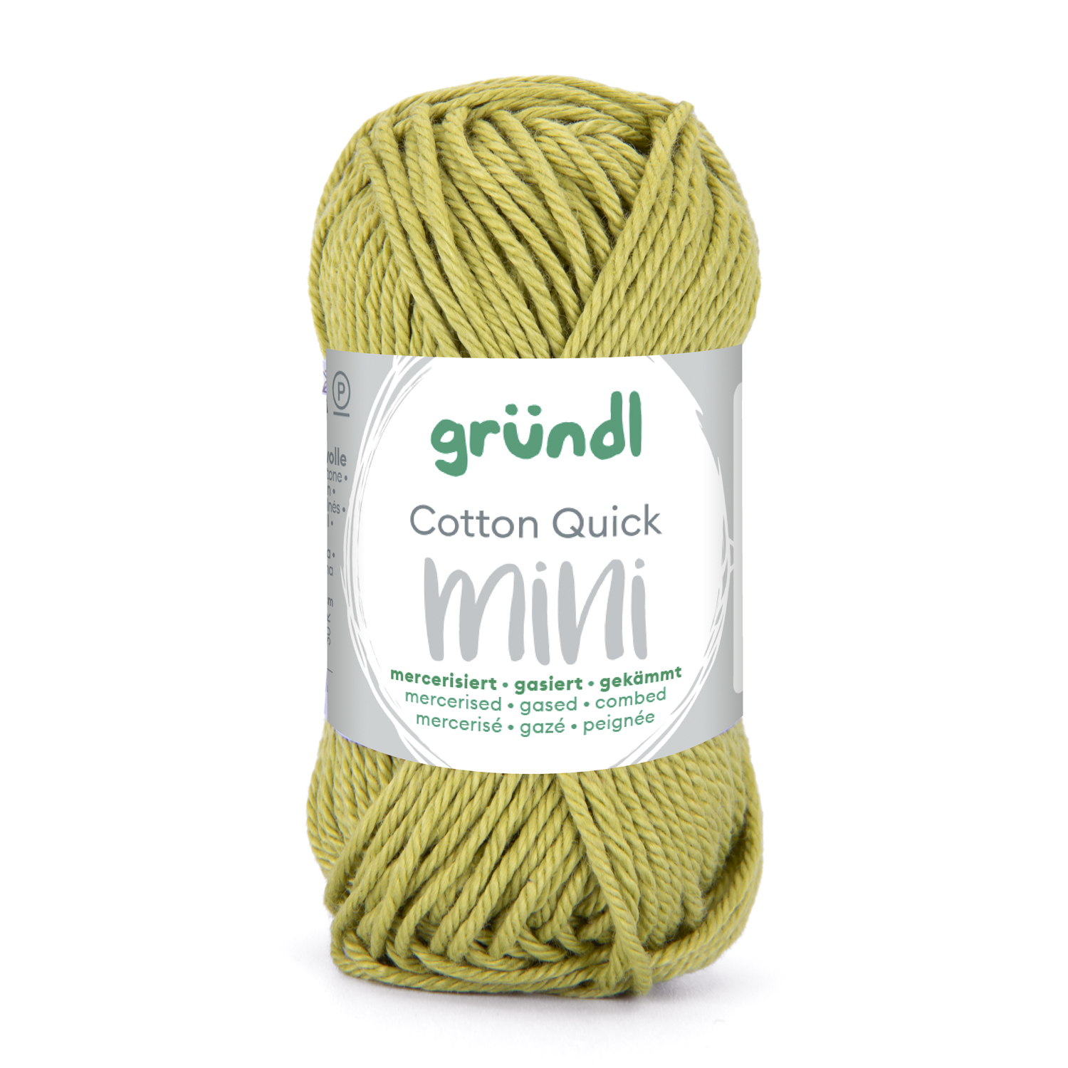 NEU Baumwollgarn / H�kelgarn, Cotton Quick Mini, 15 g, Hellolive