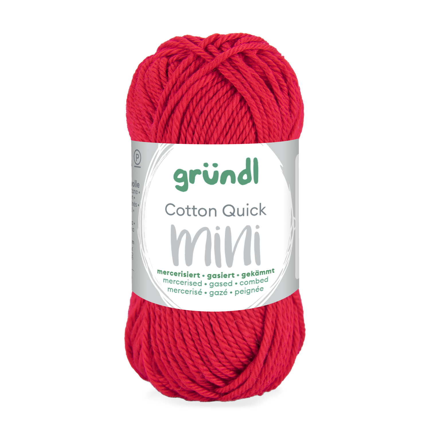 NEU Baumwollgarn / H�kelgarn, Cotton Quick Mini, 15 g, Rot