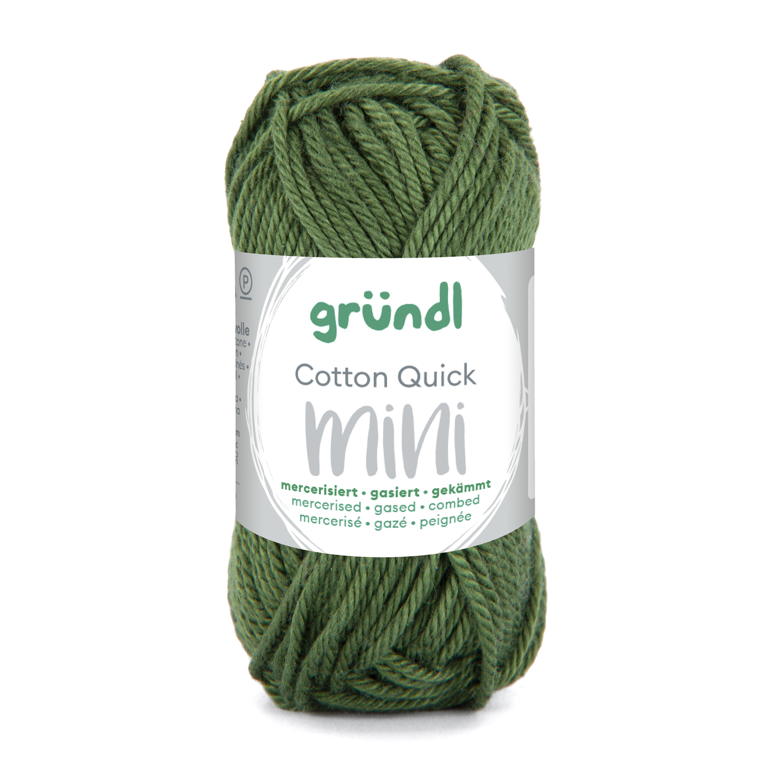 NEU Baumwollgarn / H�kelgarn, Cotton Quick Mini, 15 g, Moos