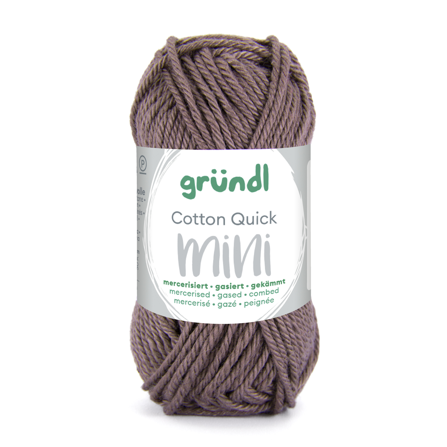 NEU Baumwollgarn / H�kelgarn, Cotton Quick Mini, 15 g, Kaffee