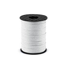 Kunststoffband - Glitzer-Silber, Breite 5mm, L�nge 225m