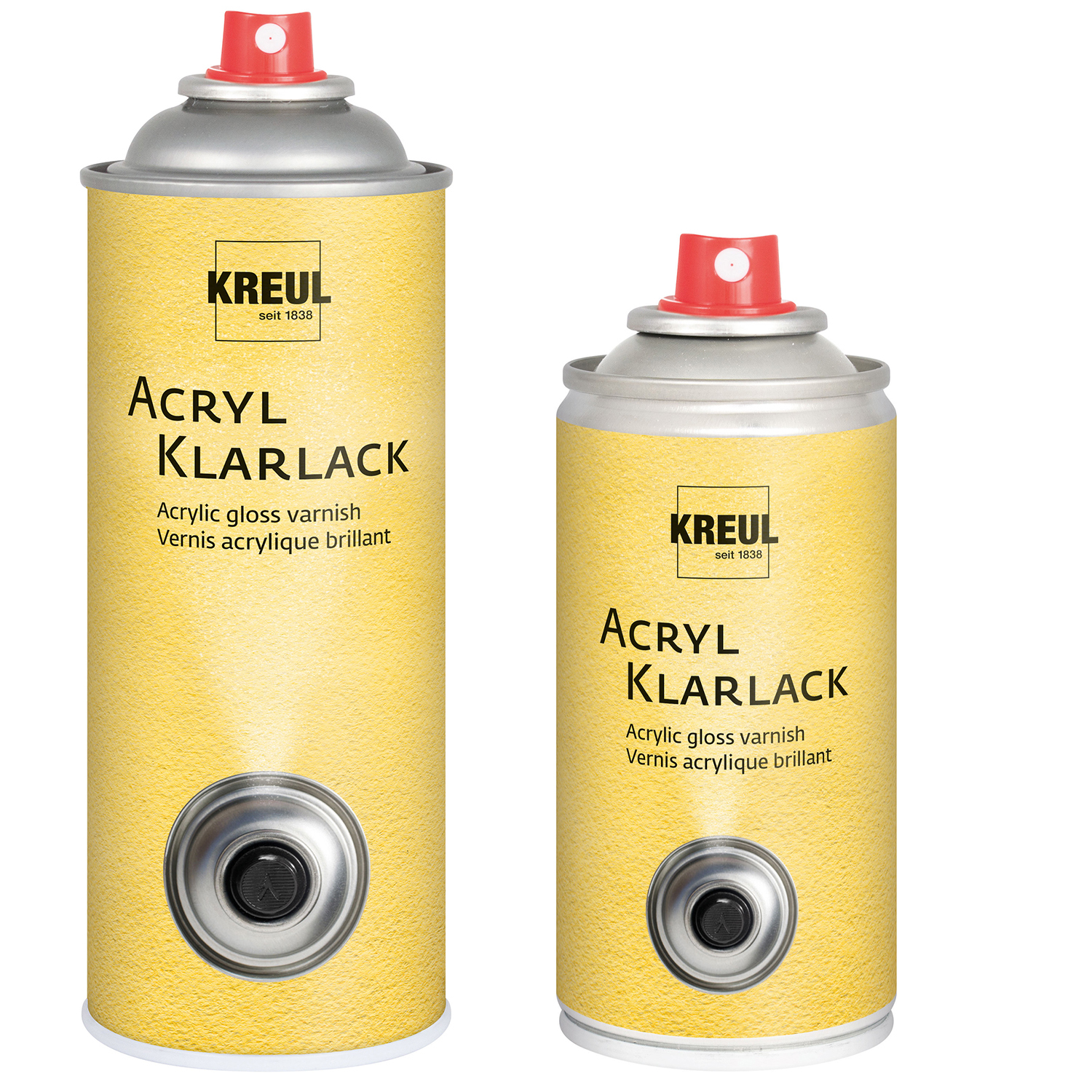 NEU Kreul Acryl Klarlack Gl�nzend zum Spr�hen - verschiedene Gr��en
