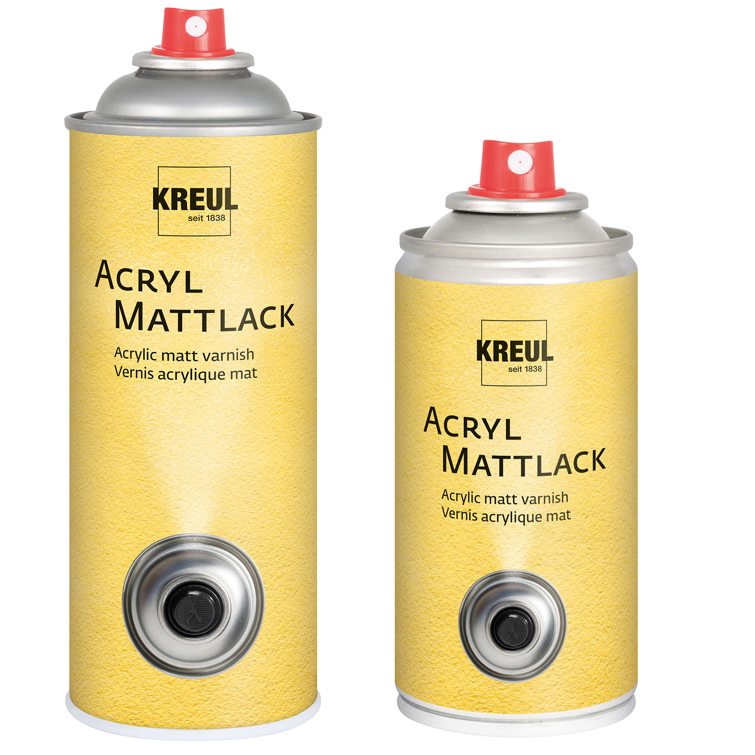 NEU Kreul Acryl Mattlack zum Spr�hen - verschiedene Gr��en