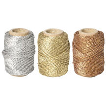 Dekoschnur metallic, L�nge 20m - Verschiedene Farben