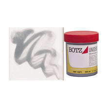 NEU BOTZ Unidekor Keramikfarben 1000 - 1250 �C , 200 ml, Neutralgrau