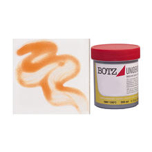 NEU BOTZ Unidekor Keramikfarben 1000 - 1250 �C , 200 ml, Orange