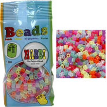 Nabbi B�gelperlen 5mm, 1100 St�ck, Glitter Mix