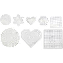 B�gelperlen Steckplatten-Set, 8-teilig