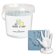 Create It Easy Schnellabformmasse 225g, pulverf�rmig, f�r Objekte und K�rperteile