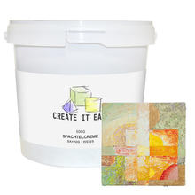 Create It Easy Spachtelcreme / Reliefpaste, sahnig � wei�, 500g