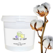 Create It Easy Cellulosefasern, Baumwoll-Cellulose, kurz, wei� 750g im Kunststoffeimer