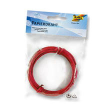 SALE Papierdraht, 1,5mmx10m, rot