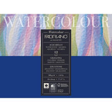 Fabriano Watercolour 300g/qm 12 Blatt - Verschiedene Gr��en